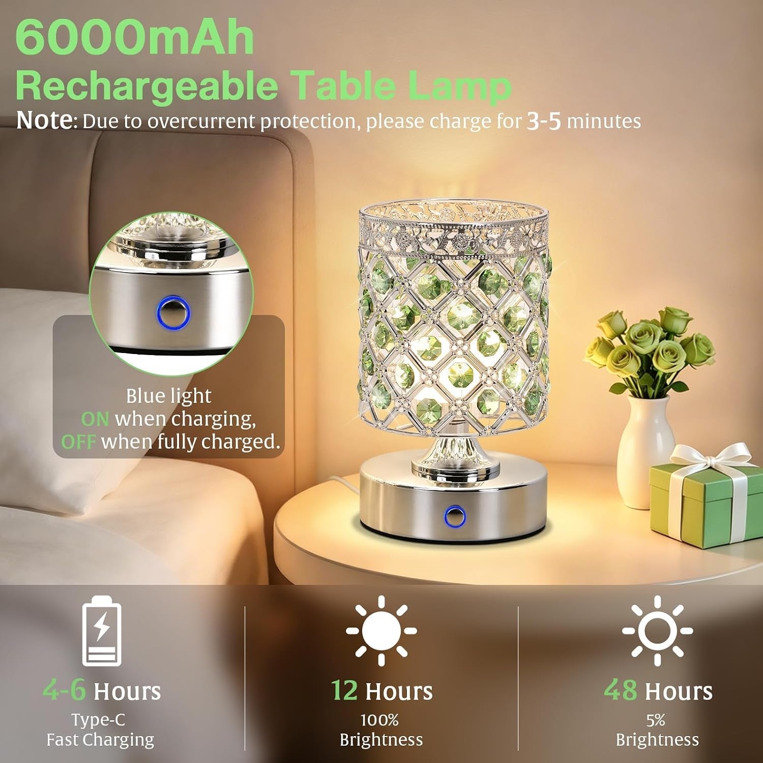 green-small-crystal-rechargeable-cordless-table-lamps-set-of-2