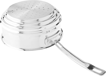 MCP116-20N Multiclad Pro Stainless Skillet, 20-Cm, Universal Steamer W/Cover4