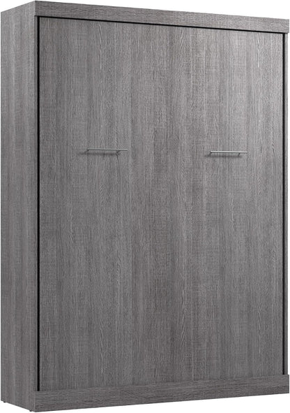 Queen Murphy Bed, Bark Grey, Nebula, 65W1
