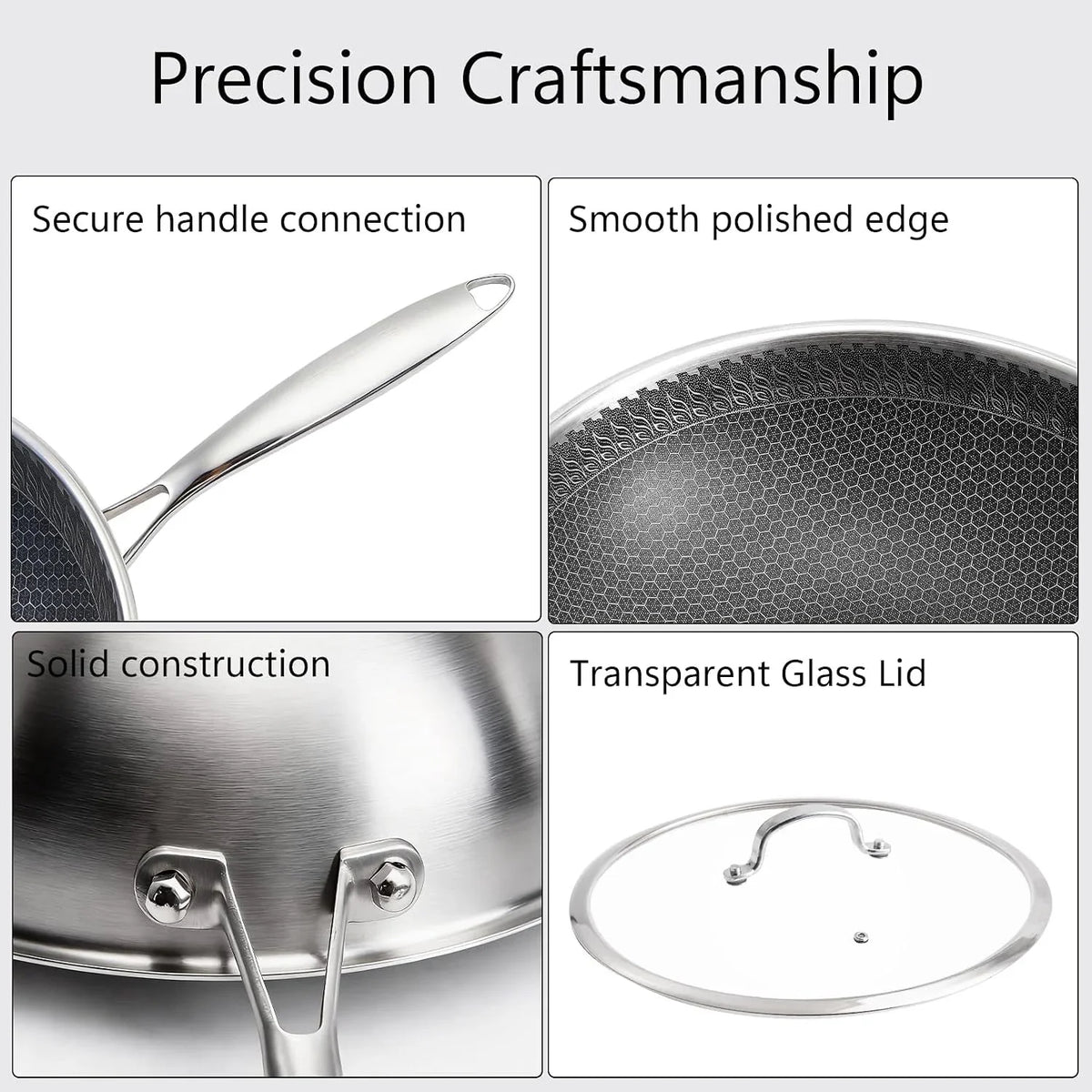 12-2-tri-ply-stainless-steel-wok-with-glass-lid-pro-grade-honeycomb-hybrid-stir-fry-pan-for-searing-tossing-uncoated-flat-bottom-chef-wok-induction-compatible-31cm
