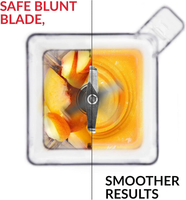 Stealth 885 Commercial Blender (Black) & 90Oz* Wildside+ Jar | Easy One Touch Blending with Sound Enclosure for Quiet Blending; 42 Preprogrammed Cycles, Pulse Function; Powerful Motor6