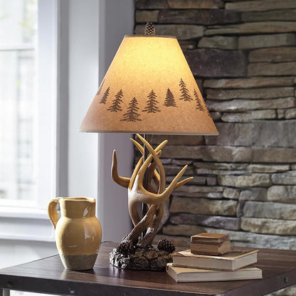 Signature Design by Ashley Derek Rustic Table Lamps, Living Room, Set of 211