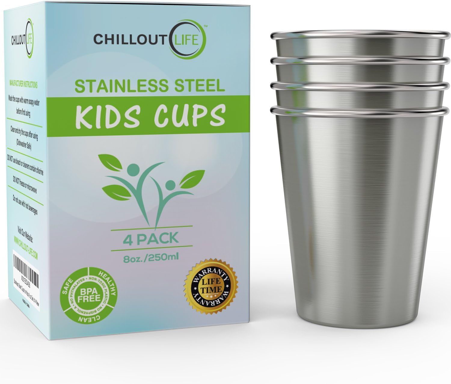 stainless-steel-kids-cups-8-oz-stainless-steel-small-children-cups-for-home-outdoor-activities-bpa-free-unbreakable-premium-stackable-metal-drinking-glasses-4-pack