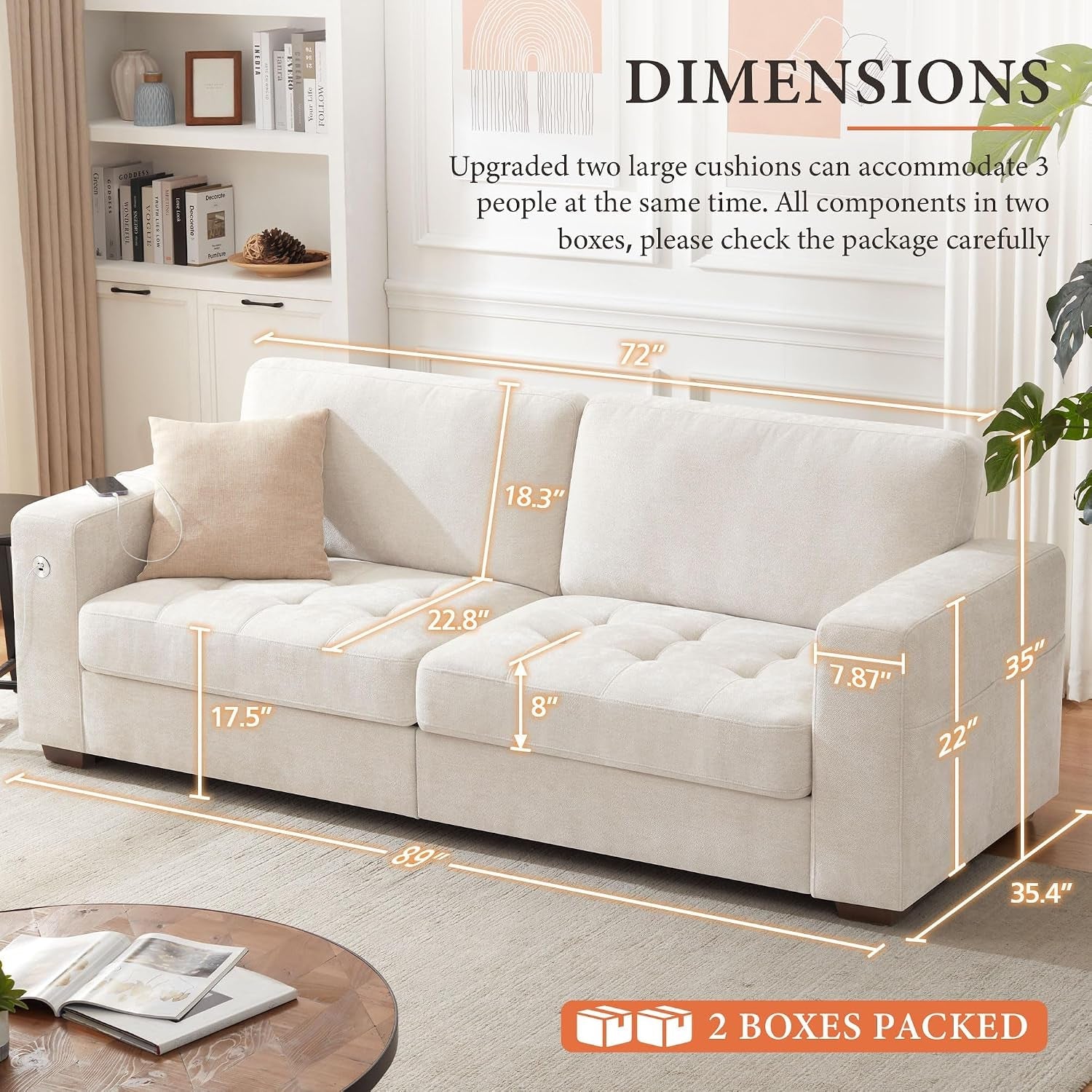 modern-sofa-2-seater-couches-for-living-room-chenille-sofas-with-extra-large-seat-width-depth-usb-type-c-charging-port-side-pocket-removable-medium-firm-sofa-cushion89inch-beige