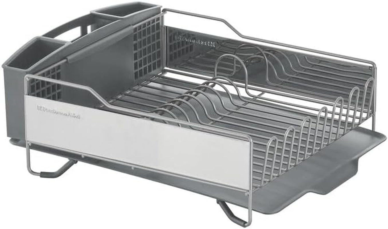 kitchenaid-large-capacity-full-size-rust-resistant-dish-rack-with-angled-drain-board-and-removable-flatware-caddy-light-grey