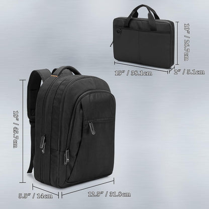 Three-Layer Chef Backpack with Knife Bag, 12 + 23 Slots, Bag Only6