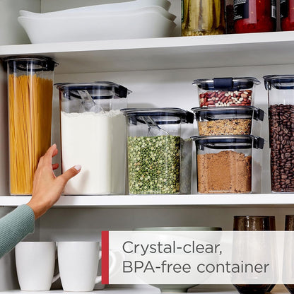 Rubbermaid Brilliance Airtight Cereal Food Storage Container, Shatterproof, Bpa-Free and Dishwasher-Safe, 32Oz Capacity2