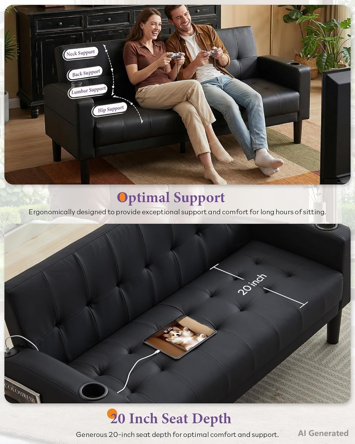 62-w-leather-loveseat-and-2-chairs-living-room-sets-w-charging-station