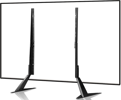 Universal TV Stand, Metal TV Legs for 20-65 Inch Lcd/Led/Oled/Plasma Flat&Curved Screen TV Height Adjustment with VESA 75X75Mm to 800X500Mm Max ML17601