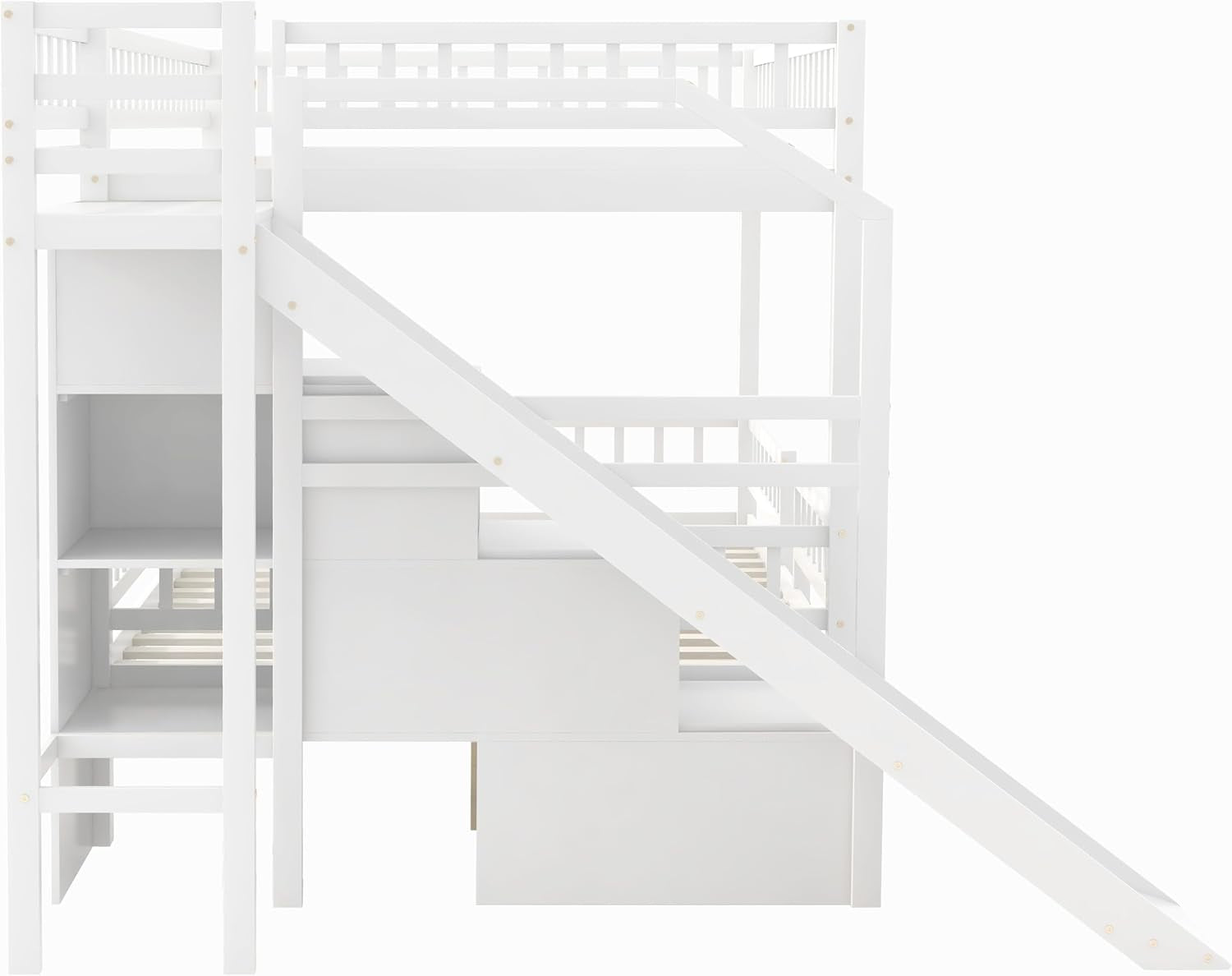 full-over-full-bunk-bed-with-storage-staircase-slide-and-2-drawers-wood-bunk-bed-frame-for-kids-solid-pine-wood-bed-with-guardrail-no-box-spring-needed-white