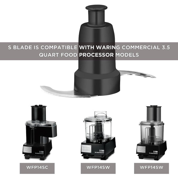 Sealed & Serrated S-Blade for WFP14S, WFP14SC Food Processor | Precision S-Blade Chops, Mixes, Purees, and Grinds Ingredients for Versatile Food Preparation.2