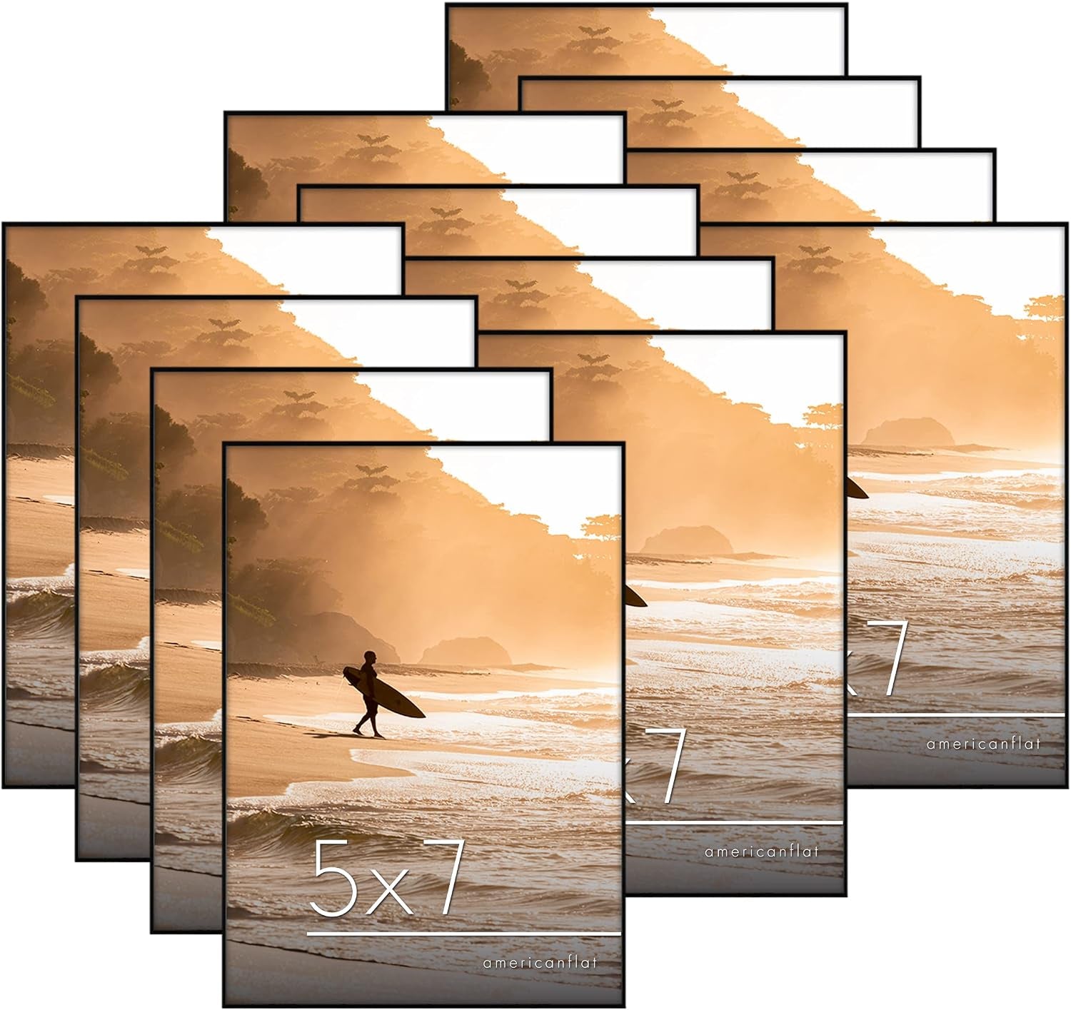 5x7-picture-frame-12-pack-black