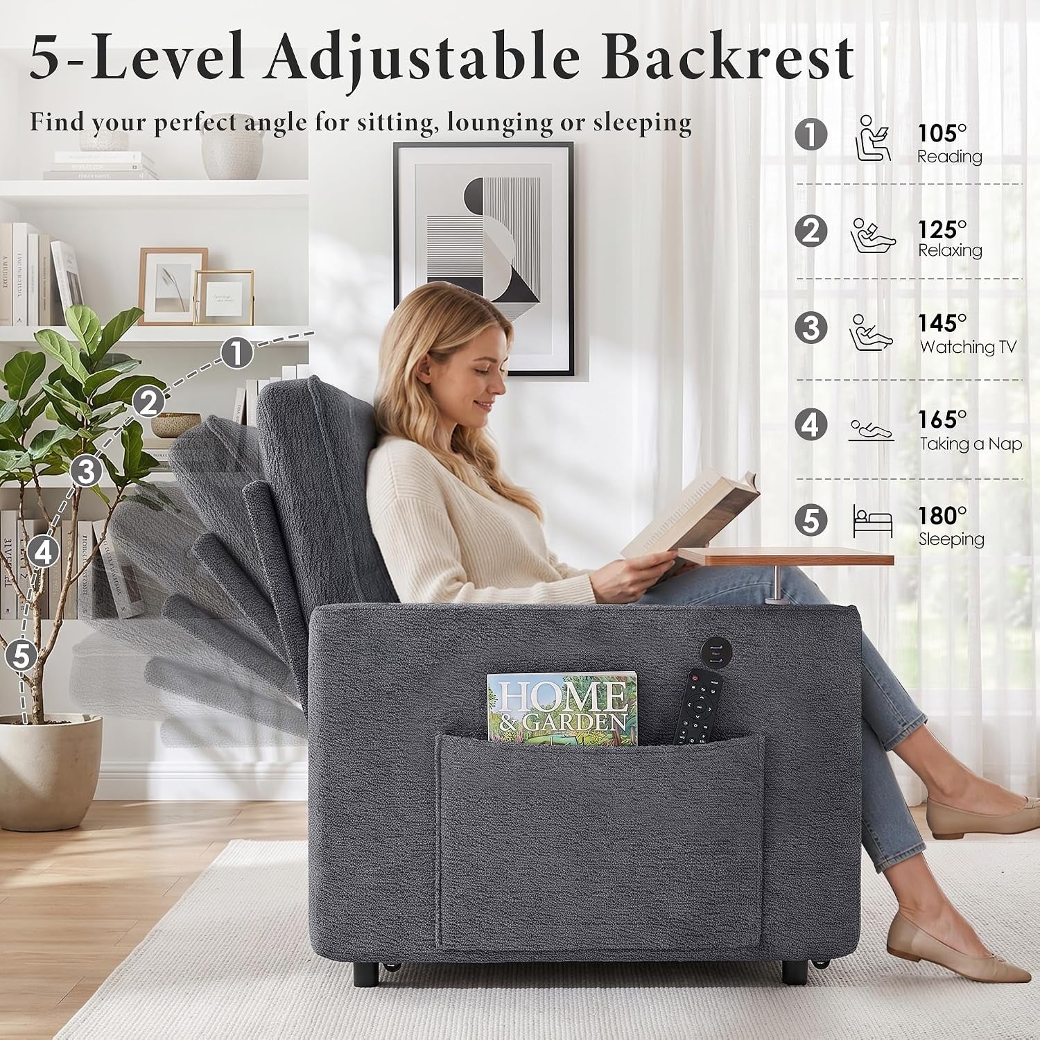 54-convertible-sleeper-sofa-bed-with-swivel-side-table-chenille-pull-out-couch-for-living-room-loveseat-sleeper-couch-with-side-pocket-charging-port-cup-holder-dark-grey