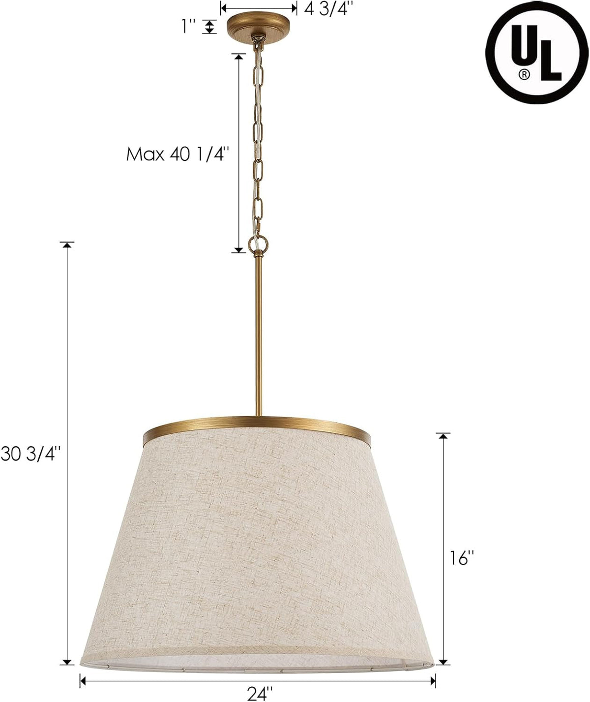 24-boho-chandelier-tapered-fabric-drum-and-antique-gold-accents-paint-finish-shade-pendant-lighting-for-nursery-room-dining-room-living-room-kitchen