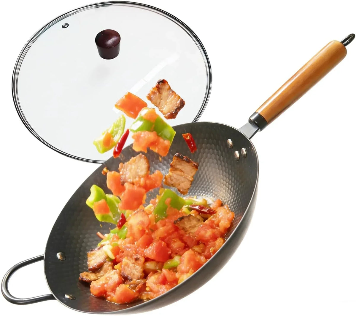 nonstick-wok-carbon-steel-wok-12-8-inch-pan-with-glass-lid-woks-stir-fry-pans-for-frying-electric-induction-gas-stoves-cooking