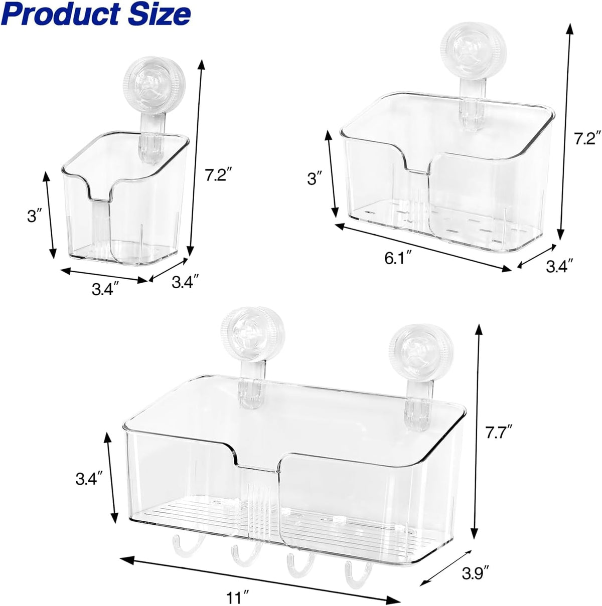 clear-shower-caddy-suction-cup-shelf-organizer-with-hooks-removable-shower-basket-light-luxury-style-punch-free-dorm-wall-storage-rack-for-kitchen-bathroom-set-of-3