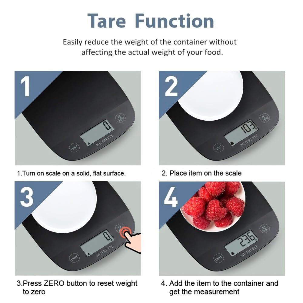 food-scale-kitchen-scales-digital-weight-grams-ounces-black-ultra-slim-max-11lbs-0-1oz-precision-smart-tare-baking-cooking-accurate-for-weight-loss-coffee-keto-diet-meal-prep
