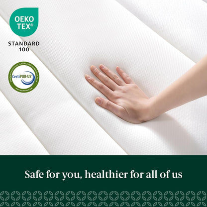 12 Inch Support plus Pocket Spring Hybrid Mattress, King, Strong Coils for Durable Support, Pocket Innersprings for Motion Isolation, Mattress in a Box5