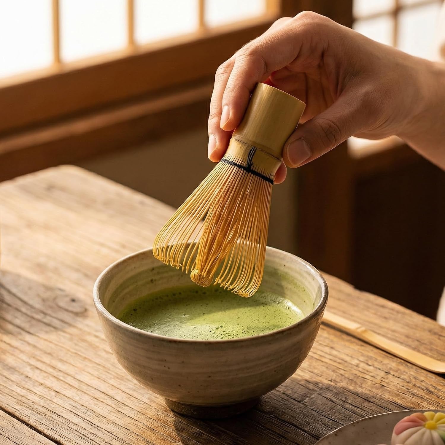 matcha-whisk-handcrafted-bamboo-whisk-for-matcha-powder-yellow-traditional-japanese-chasen-for-matcha-stirrer-100-natural-matcha-wisk