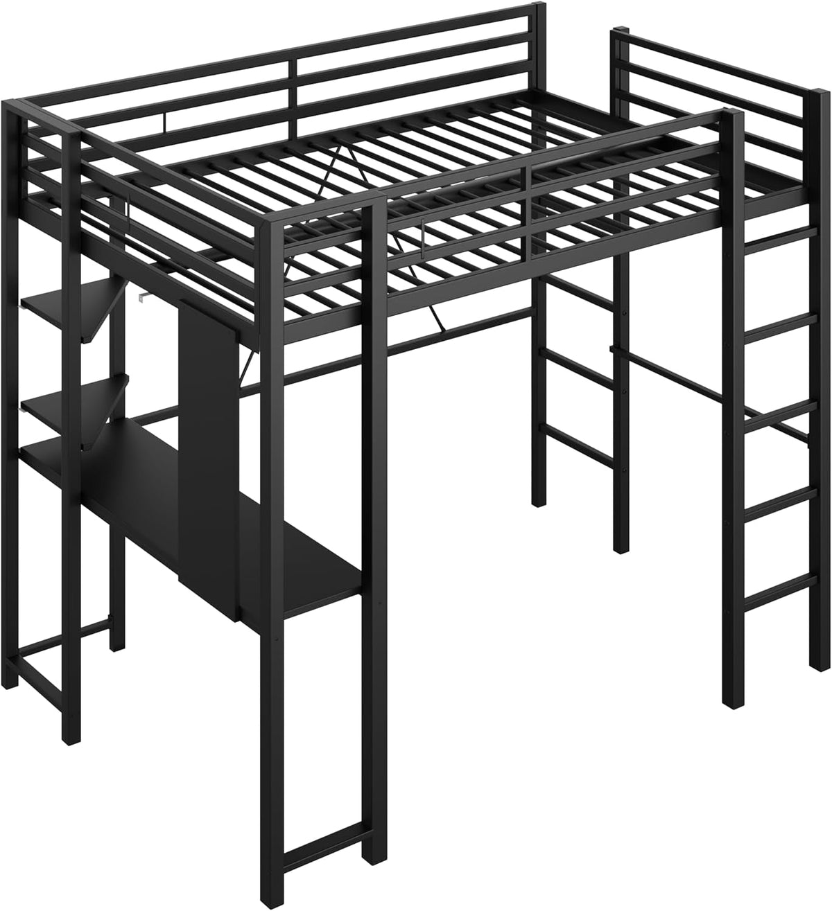 loft-bed-full-size-with-desk-and-storage-shelves-frame-with-2-side-ladders-for-kids-teens-adults-spcace-saving-noise-free-and-anti-tilt-design-black