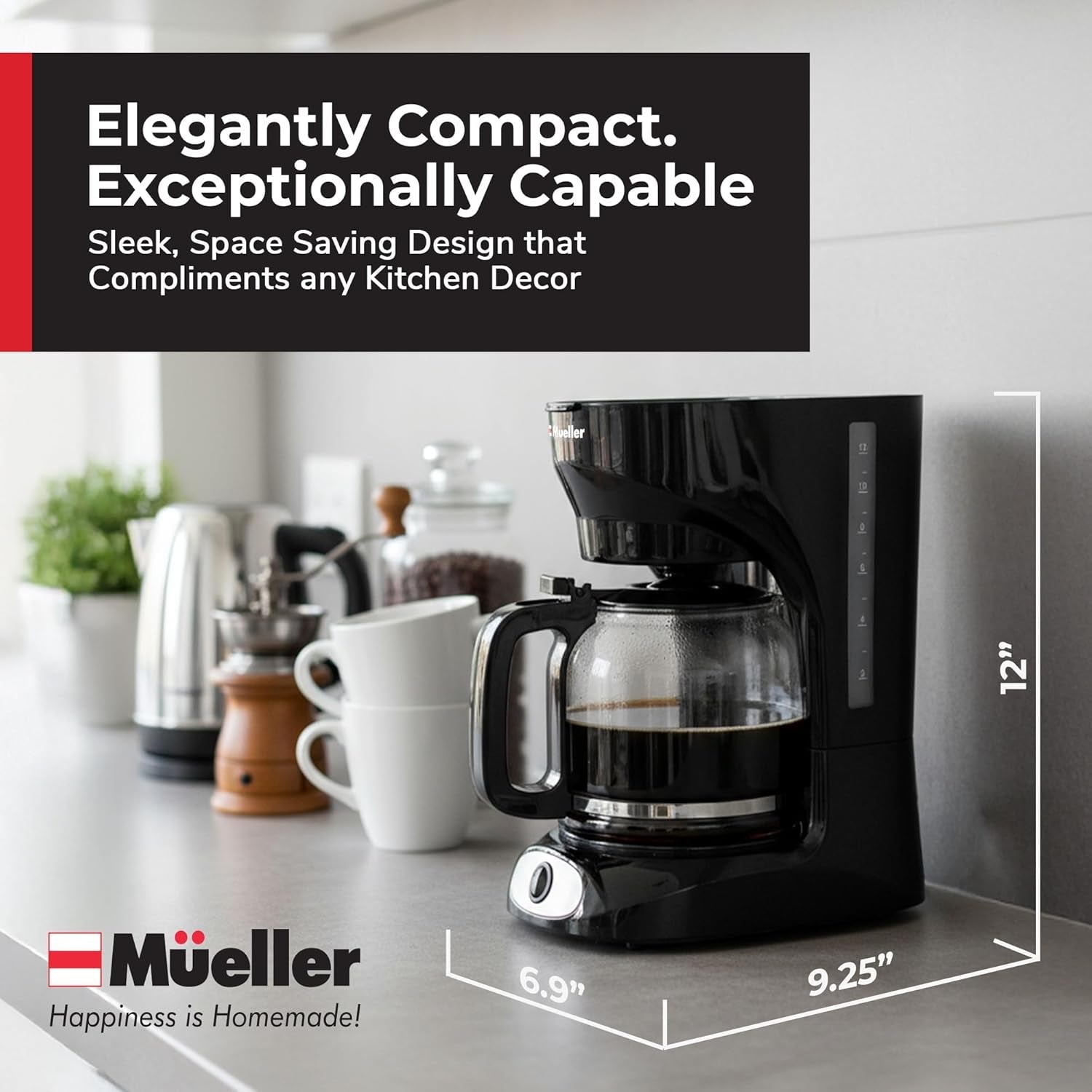 mueller-12-cup-drip-coffee-maker-borosilicate-carafe-auto-off-reusable-filter-anti-drip-keep-warm-function