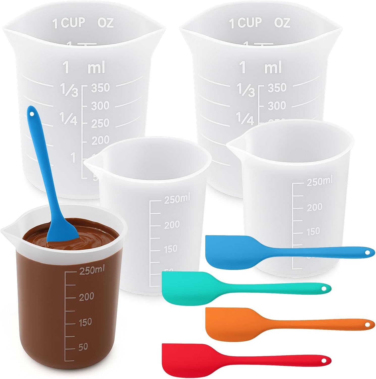 silicone-chocolate-melting-cup-set-with-jar-spatulas-heat-resistant
