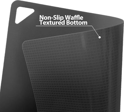 Flexible Plastic Cutting Boards Mats for Kitchen, Flexible Non Slip Cutting Mat, Thin Cutting Sheets, BPA Free, Dishwasher Safe, Multi Sizes2