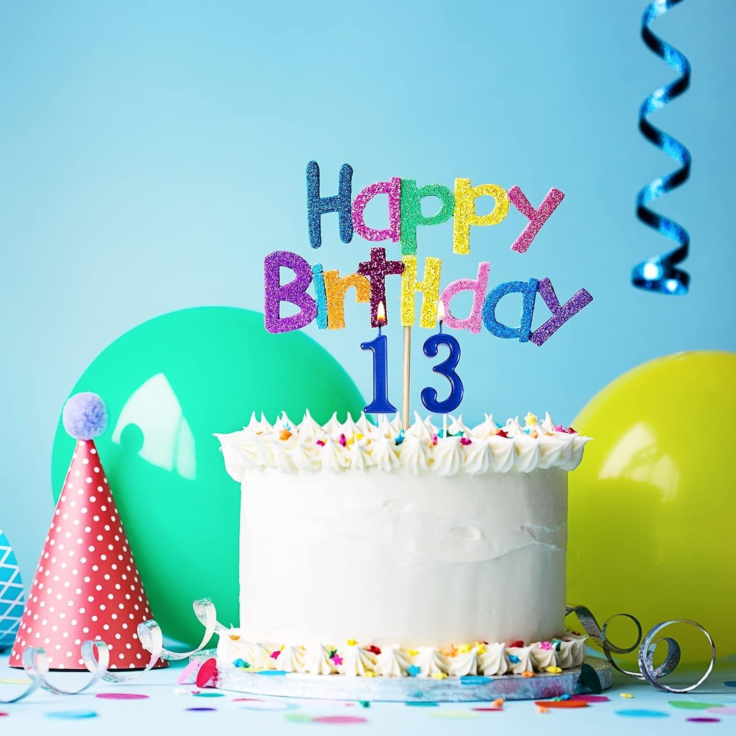 13-birthday-candle-numeral-candles-blue-cake-topper