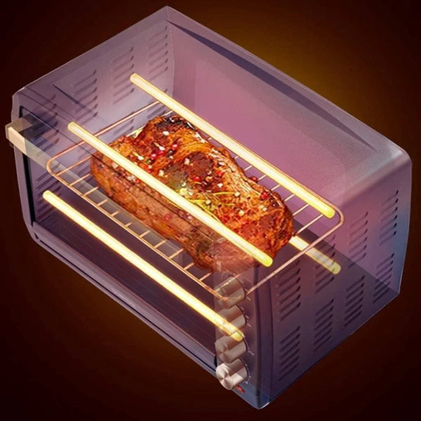 Oven, Household Electric Oven, Multi-Function Automatic 42-Liter Large-Capacity Steaming and Baking All-In-One Machine, Independent Temperature Control of Upper and Lower Pipes7