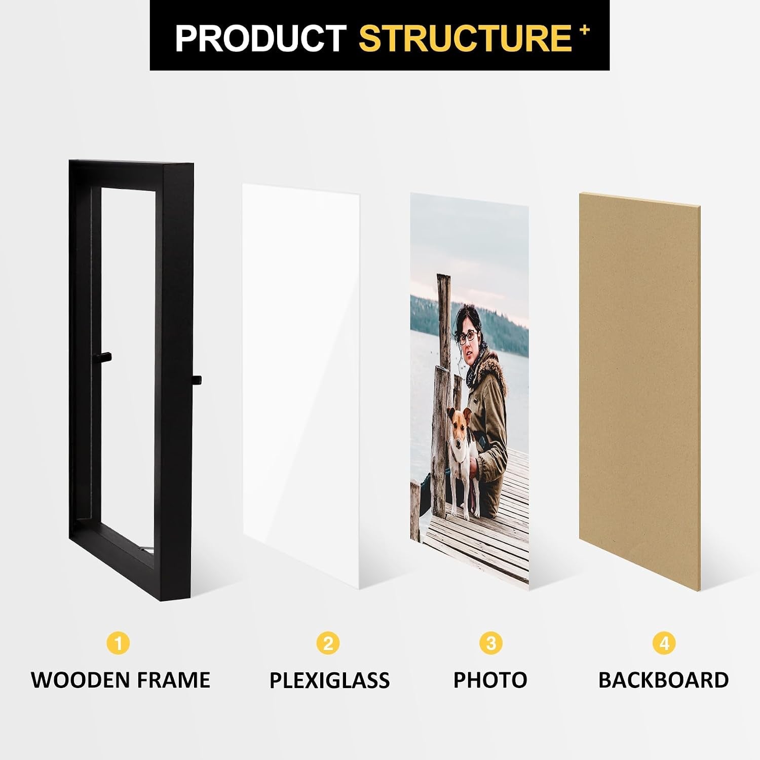 5x7-double-picture-frame-black-wooden-hinged-photo-frame