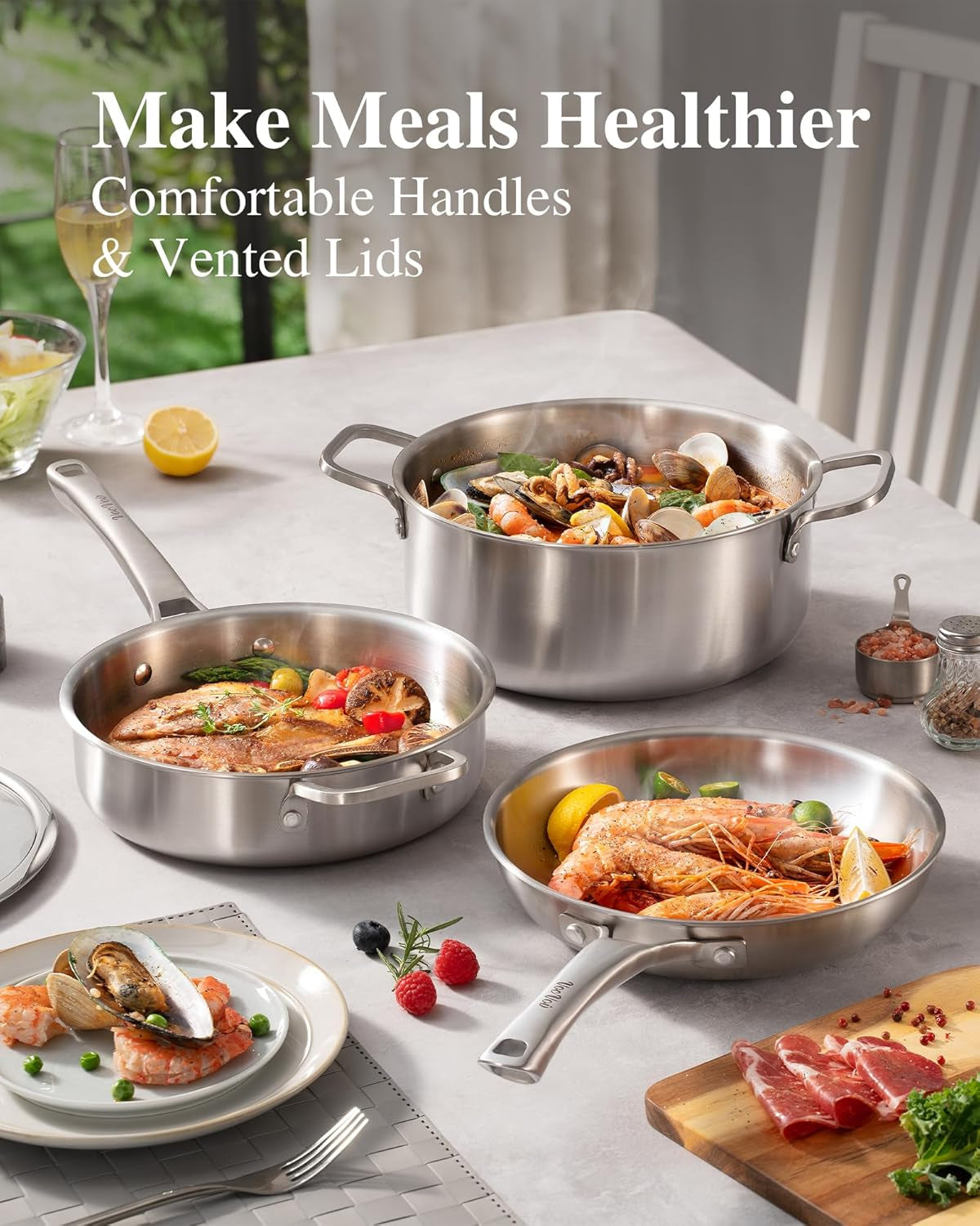 stainless-steel-cookware-set-tir-ply-pots-and-pans-set-10-pcs-stainless-steel-induction-kitchen-cookware-sets-pfoa-free-frying-pans-butter-warmer-saute-pan-stock-pot-compatible-with-all-cooktops