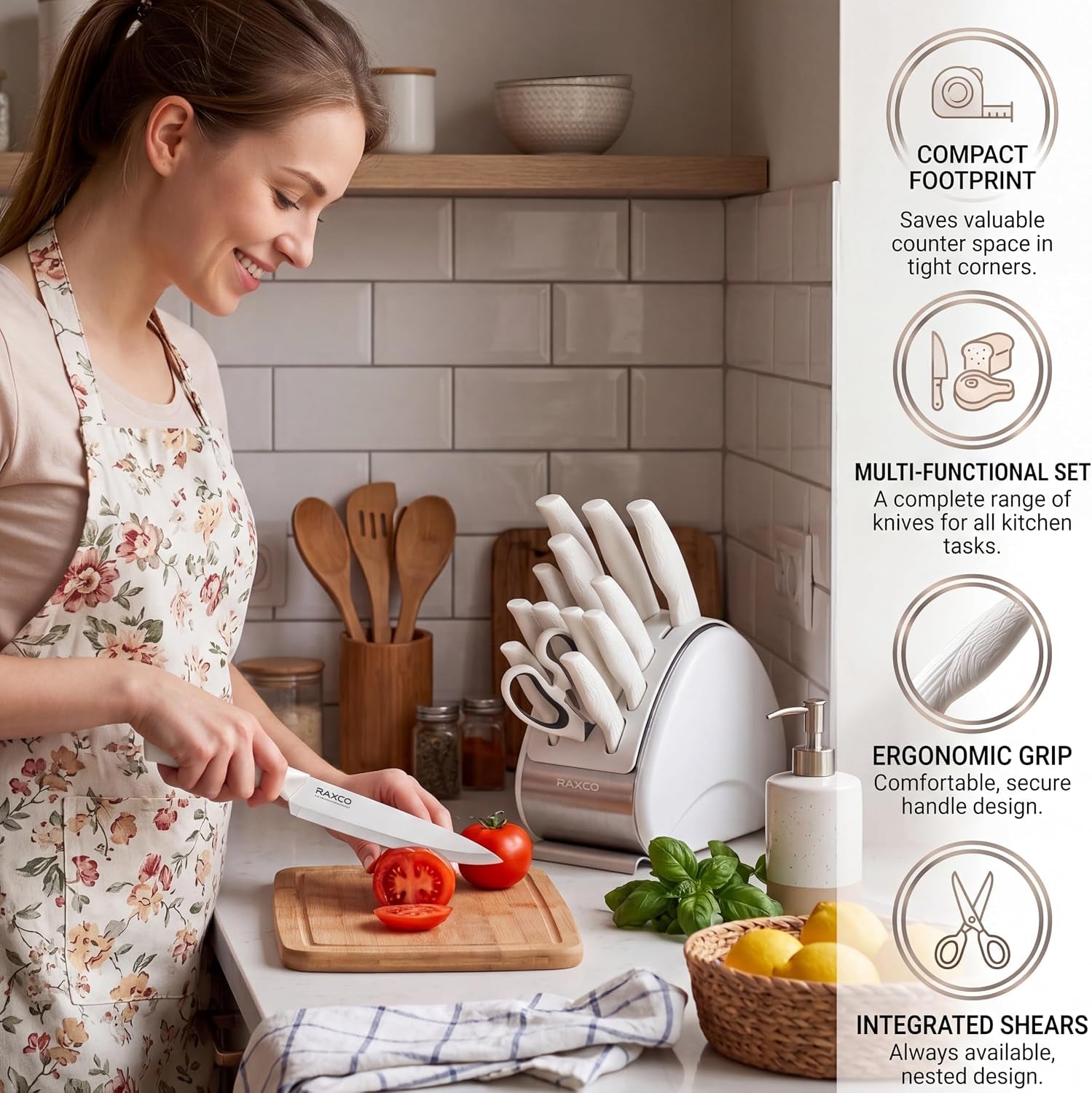 15-piece-white-knife-set-with-block-built-in-sharpener-dishwasher-safe-cutlery-set-includes-6-chef-knives-6-steak-knives-scissors-non-stick-anti-rust-coating-ergonomic-grips