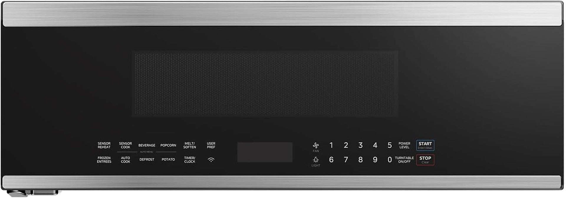 midea-over-the-range-microwave-oven-1-2-cu-ft-1000w-stainless-steel-slim-low-profile-microwave-sensor-cook-400-cfm-vent-fan-voice-control-smarthome-compatible