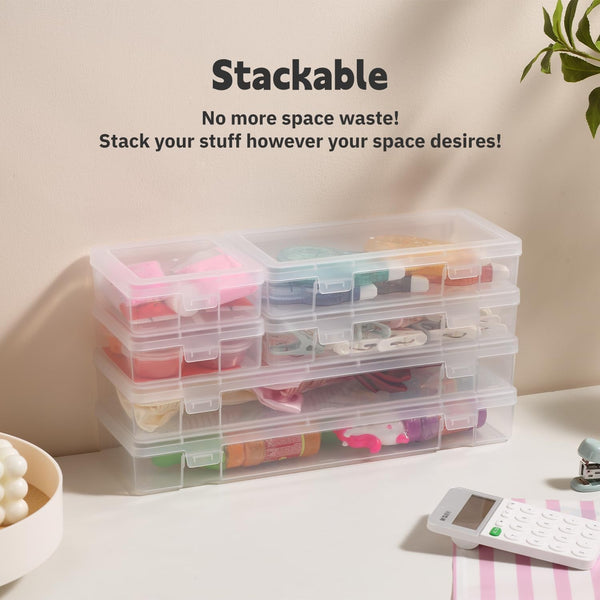 Plastic Small Storage Containers with Lids for Organizing4
