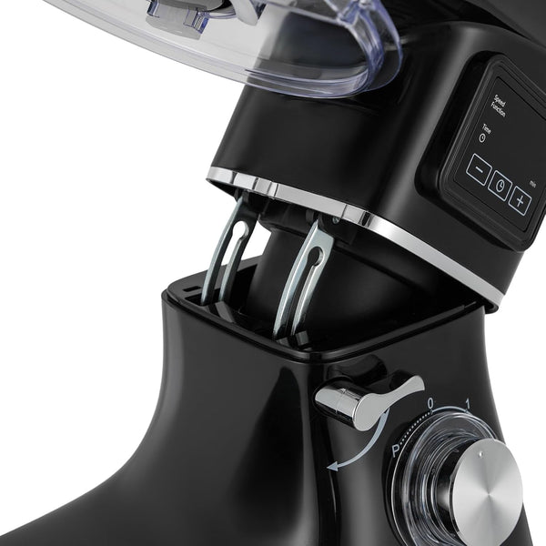Stand Mixer, 6.5 Quart, 6+1 Speed Tilt-Head Kitchen Mixer, Copper Motor, Household Food Mixer with Bowl, Flat Beater, Dough Hook, Egg Whisk Fit for Kitchens, Small Restaurants, Bakeries (Black)5
