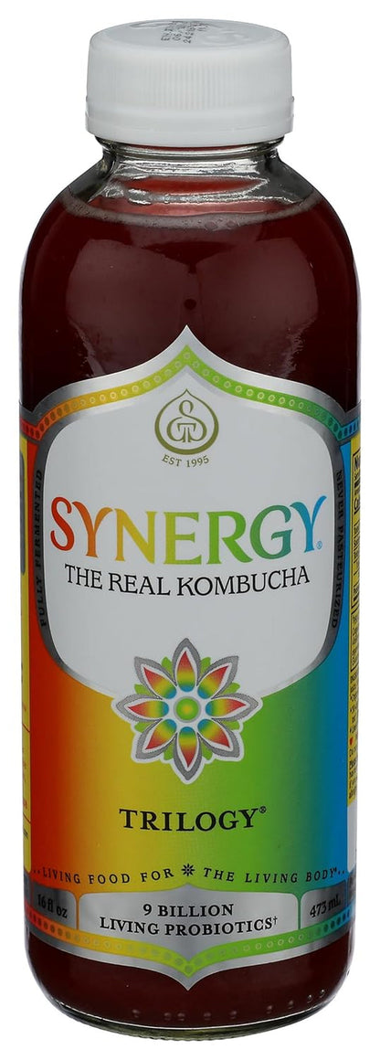 GTS Living Foods Trilogy Enlightened Kombucha, 16 FZ1