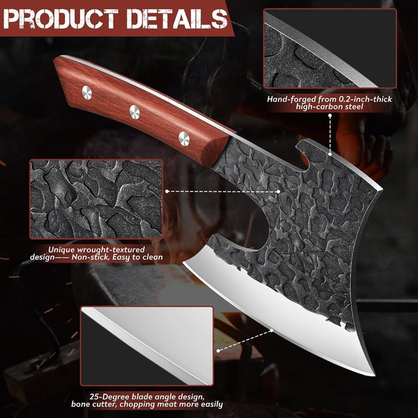Butcher Knife Heavy Duty Meat Cleaver5