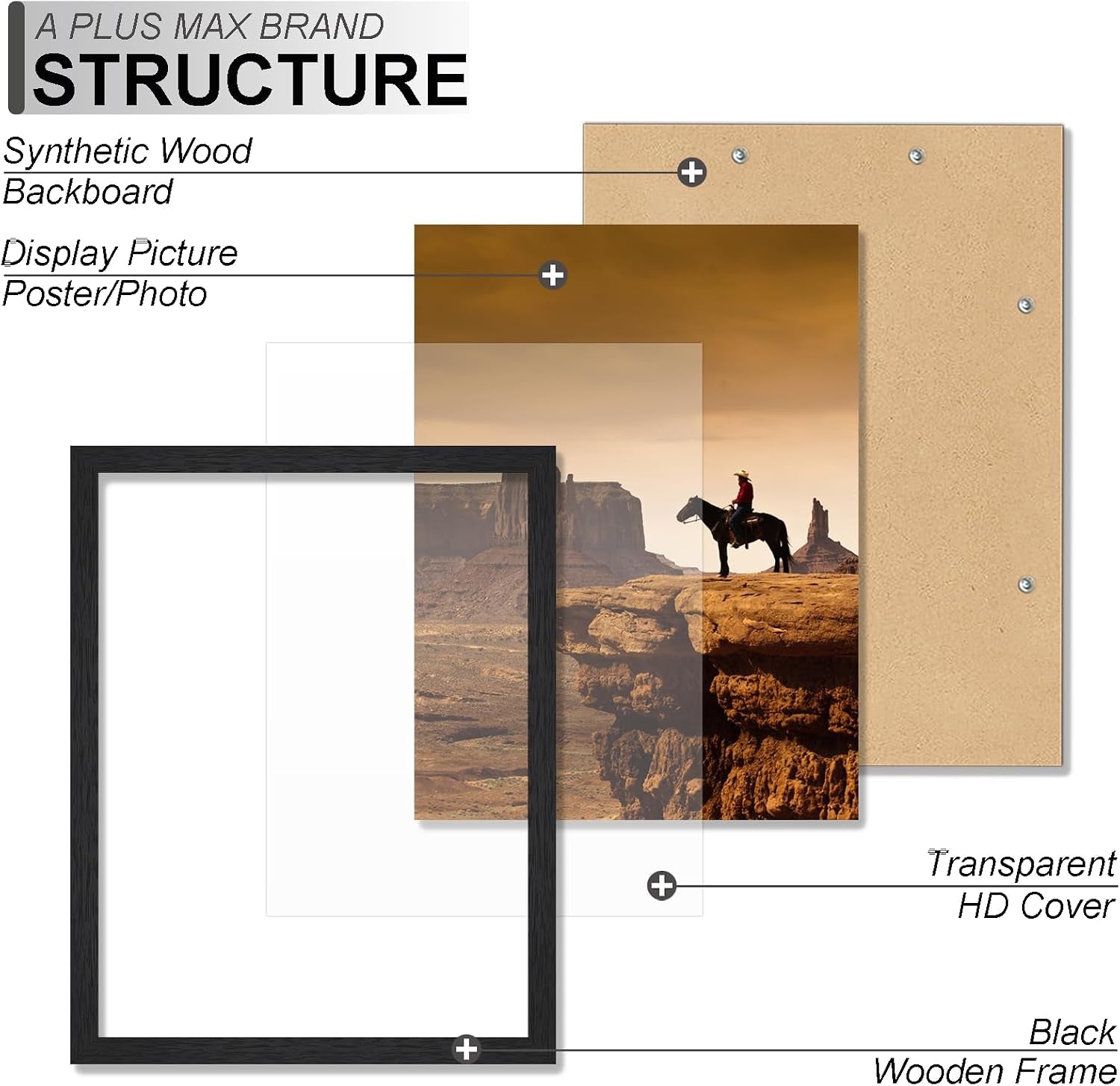 11x14-picture-frame-black-light-weight-wall-mount
