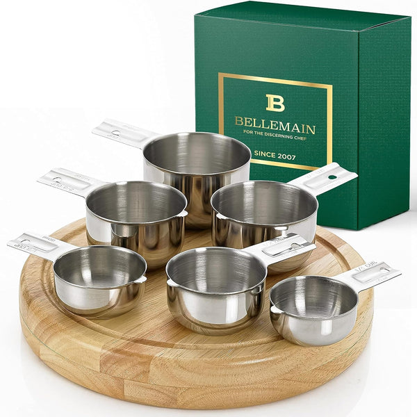 Stainless Steel Measuring Cups Set of 6, Nesting Design1