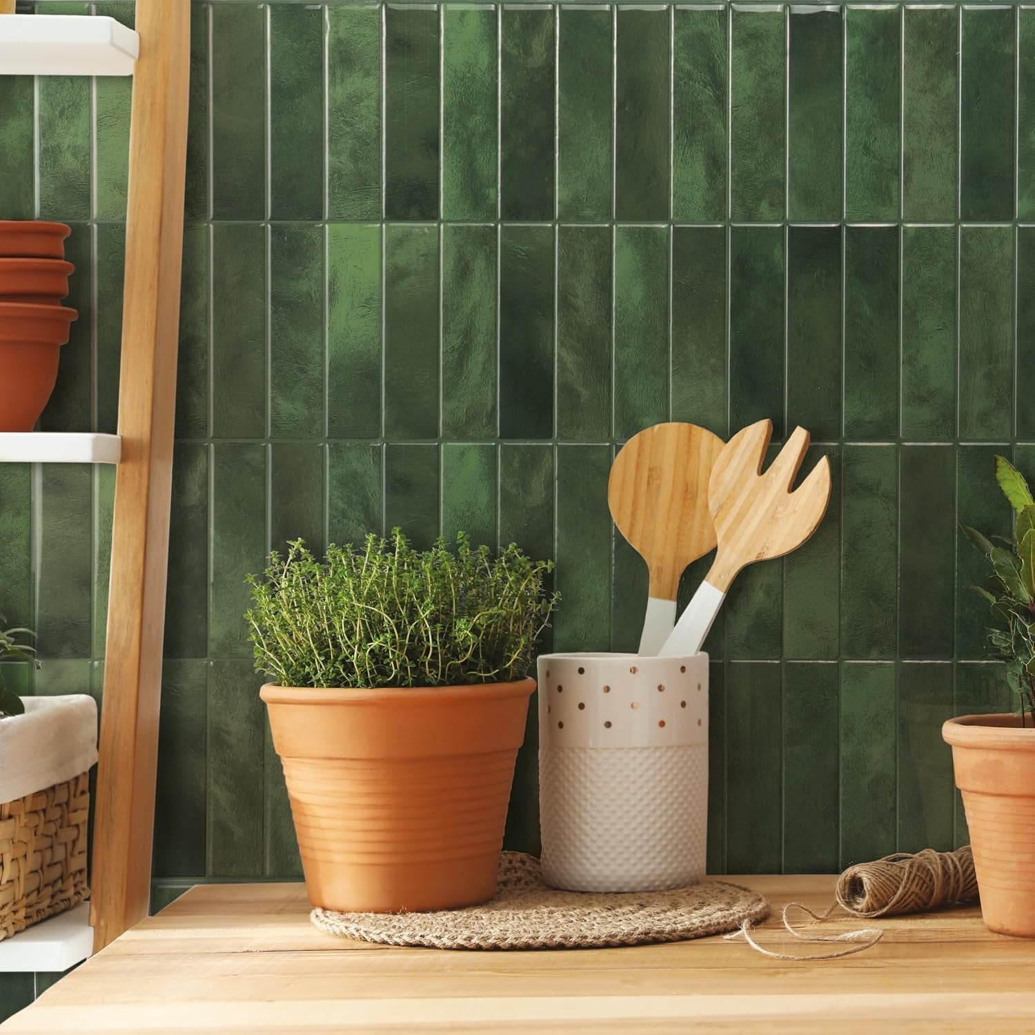 peel-and-stick-backsplash-stacked-forest-green-11-43x9-pack-of-5-3-5-sq-ft-glossy-heat-moisture-resistant-low-voc-kitchen-bathroom-renter-friendly-made-in-canada