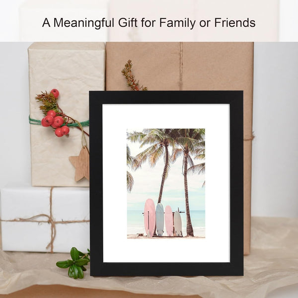 5X7 Picture Frame(4 Pack,Black) Made of Real Glass and Wooden Frame5