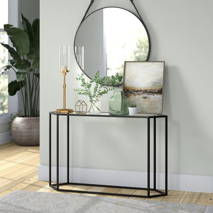 Frieda 26.68" Tall Table Lamp with Glass Shade in Brass/Clear | Sleek Candlestick-Base Design with a Seeded Glass Cylinder Shade Offeris Ambient Light for Living Rooms, Hallways, or Offices2