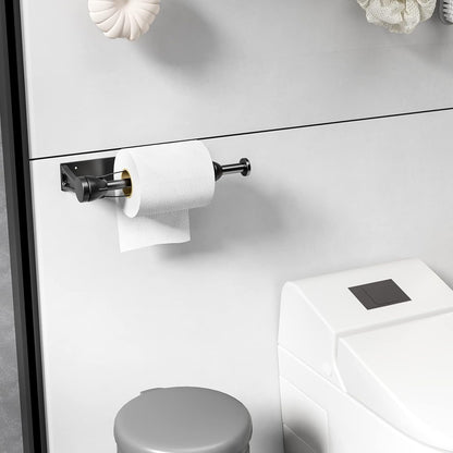 Paper Towel Holder under Cabinet, Single Hand Operable Wall Mount5