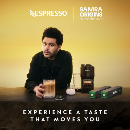 Nespresso Vertuo, Double Espresso, 20-Count Espresso Pods | I  by the Weeknd Togetherness Blend Light Roast Pack of 2 Coffee Brews 2.7 Fl. Oz.5
