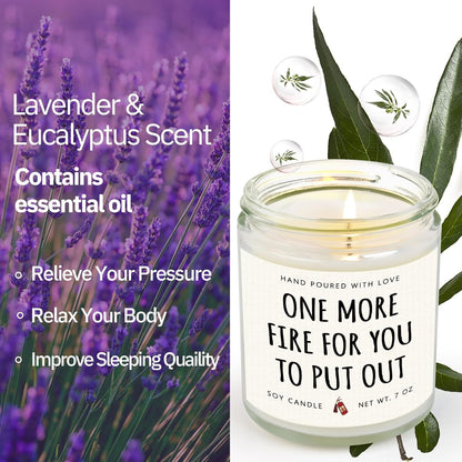 Funny Boss Gifts for Women Men Lavender Scented Soy Wax Candle 7Oz6