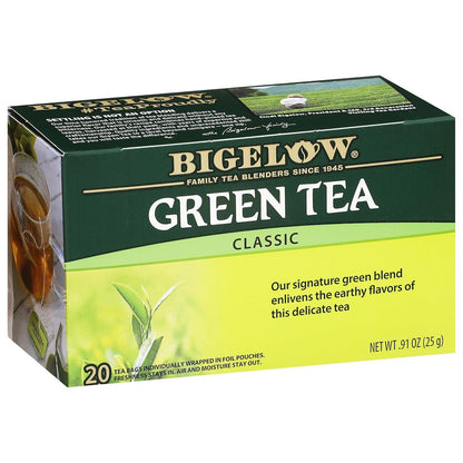 Classic Green Tea, 20 Count (Pack of 6) | Caffeinated Tea, 120 Total Tea Bags1
