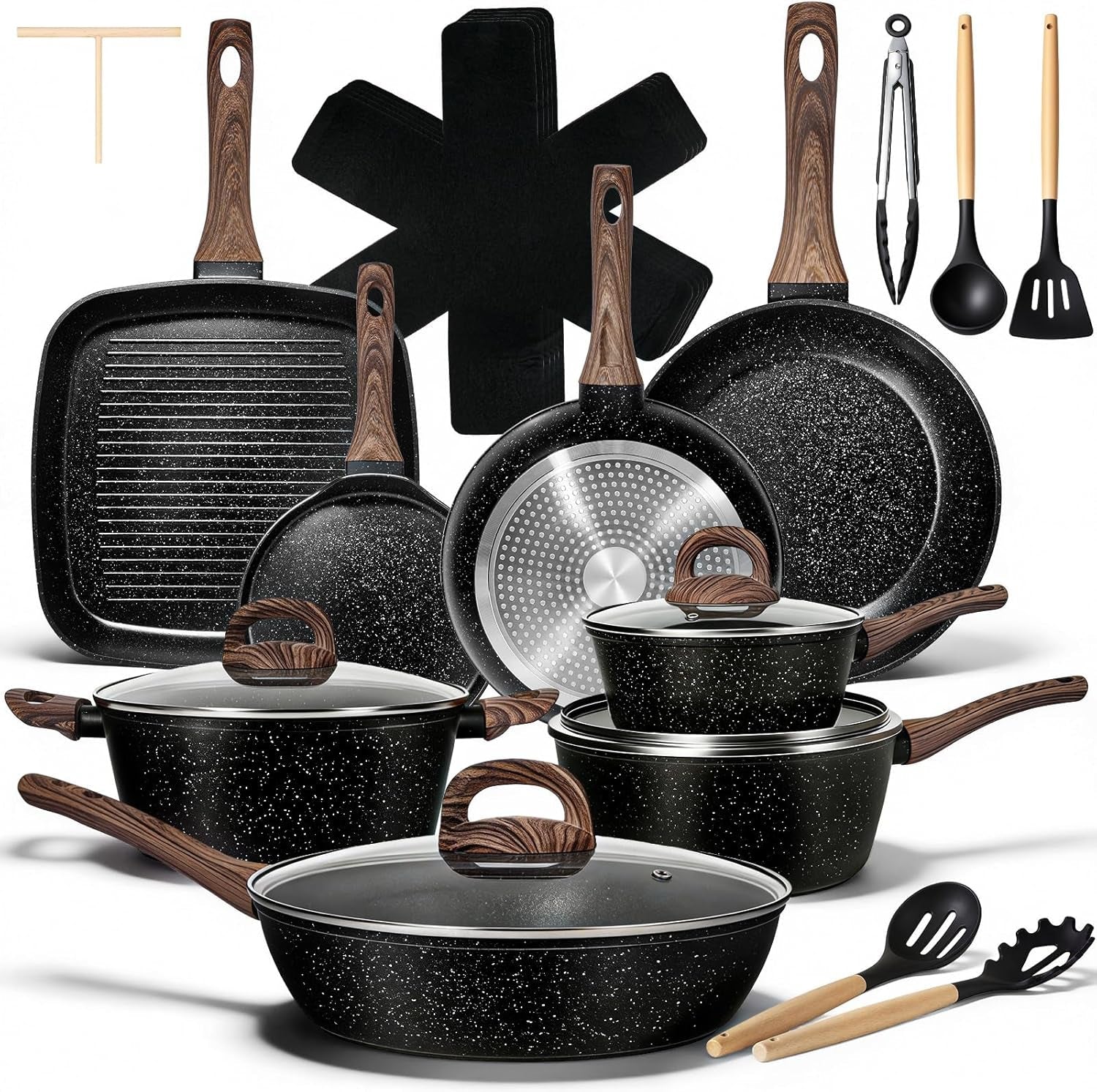 25-pcs-pots-and-pans-set-nonstick-ceramic-cookware-sets-healthy-non-toxic-large-capacity-induction-compatible-cooking-set-with-frying-pans-saucepans-pfas-ptfe-pfoa-free-classic-black