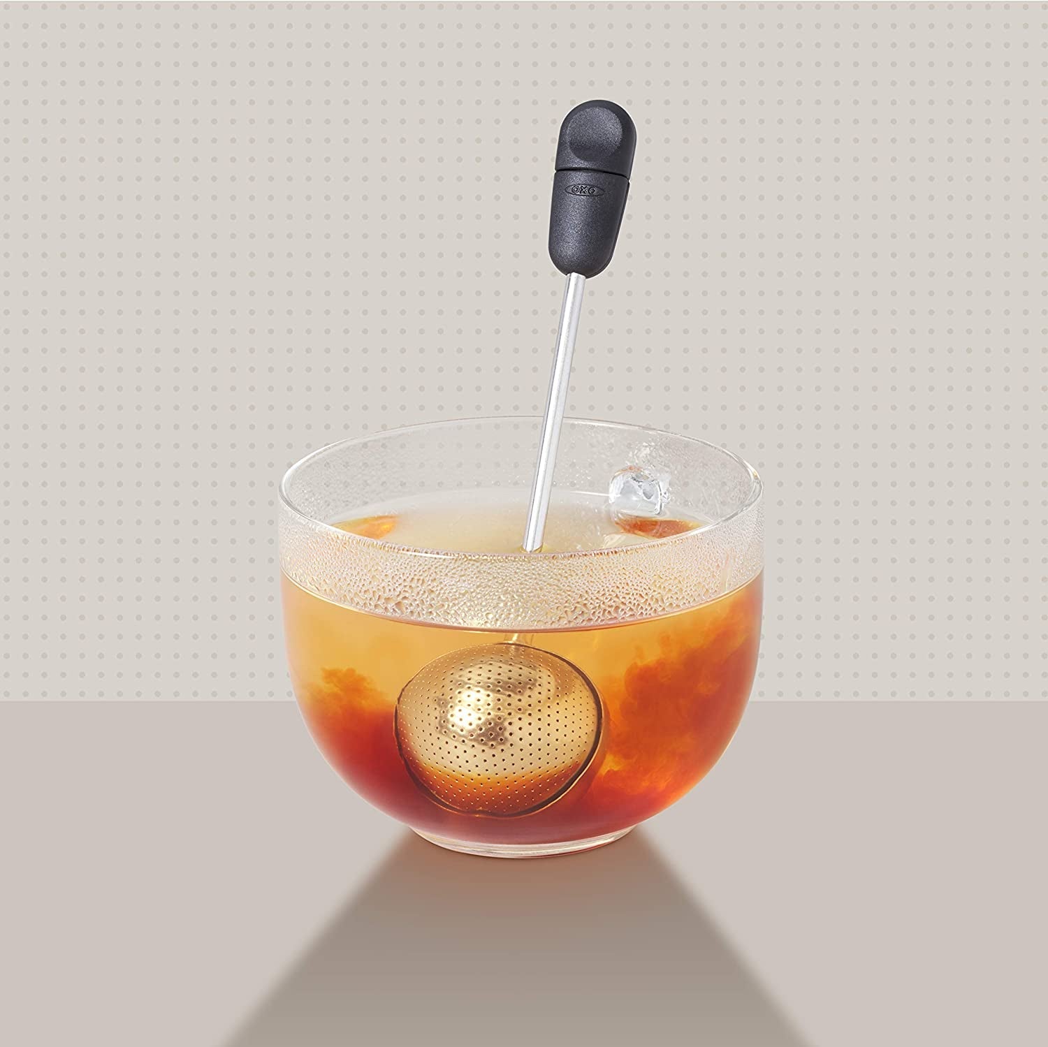 oxo-brew-twisting-ball-tea-infuser-fine-mesh-stainless-steel-loose-leaf-tea-infuser-reusable-strainer-easy-open-twist-design-fits-different-sized-mugs-dishwasher-safe