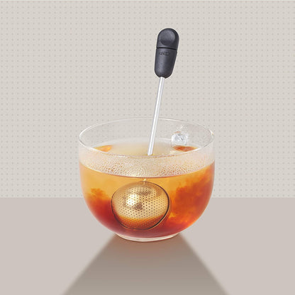 OXO Brew Twisting Ball Tea Infuser - Fine Mesh, Stainless Steel | Loose Leaf Tea Infuser, Reusable Strainer, Easy-Open Twist Design, Fits Different Sized Mugs, Dishwasher Safe8