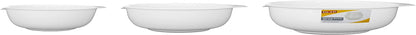 Mixing Bowls with Pour Spout, Set of 3 | Nesting Design Saves Space | Non-Slip, BPA Free, Dishwasher Safe Plastic | Kitchen Cooking and Baking Supplies, White5
